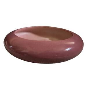 Vintage 1950s 9" Coronet Pink Hand-Shaped Bowl with Feet - Mid-Century Modern